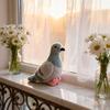 Pigeon Plush Toys High Fidelity Anime Cute Plushie Peace Bird Animals Simulation Desktop Ornaments For Home Decoration