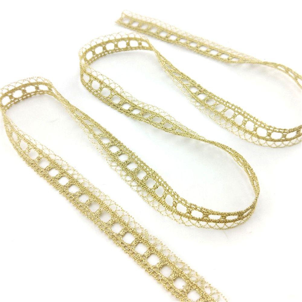 Gold Wedding Cosplay Crafts Party Lace Trims Lace Ribbon Garments Accessories For Stage Performance