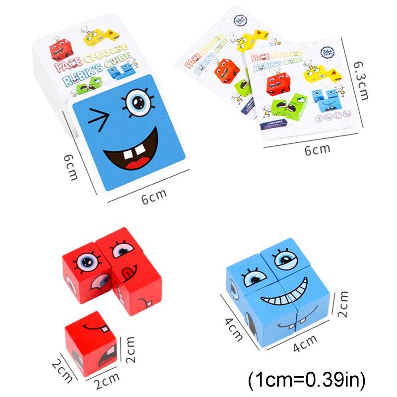expression puzzle building blocks