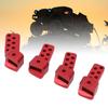 4Pcs RC Link Mounts Fit for SCX10 II AR44 Crawler Rear Axle Anti Squat Mounts Aluminum Alloy