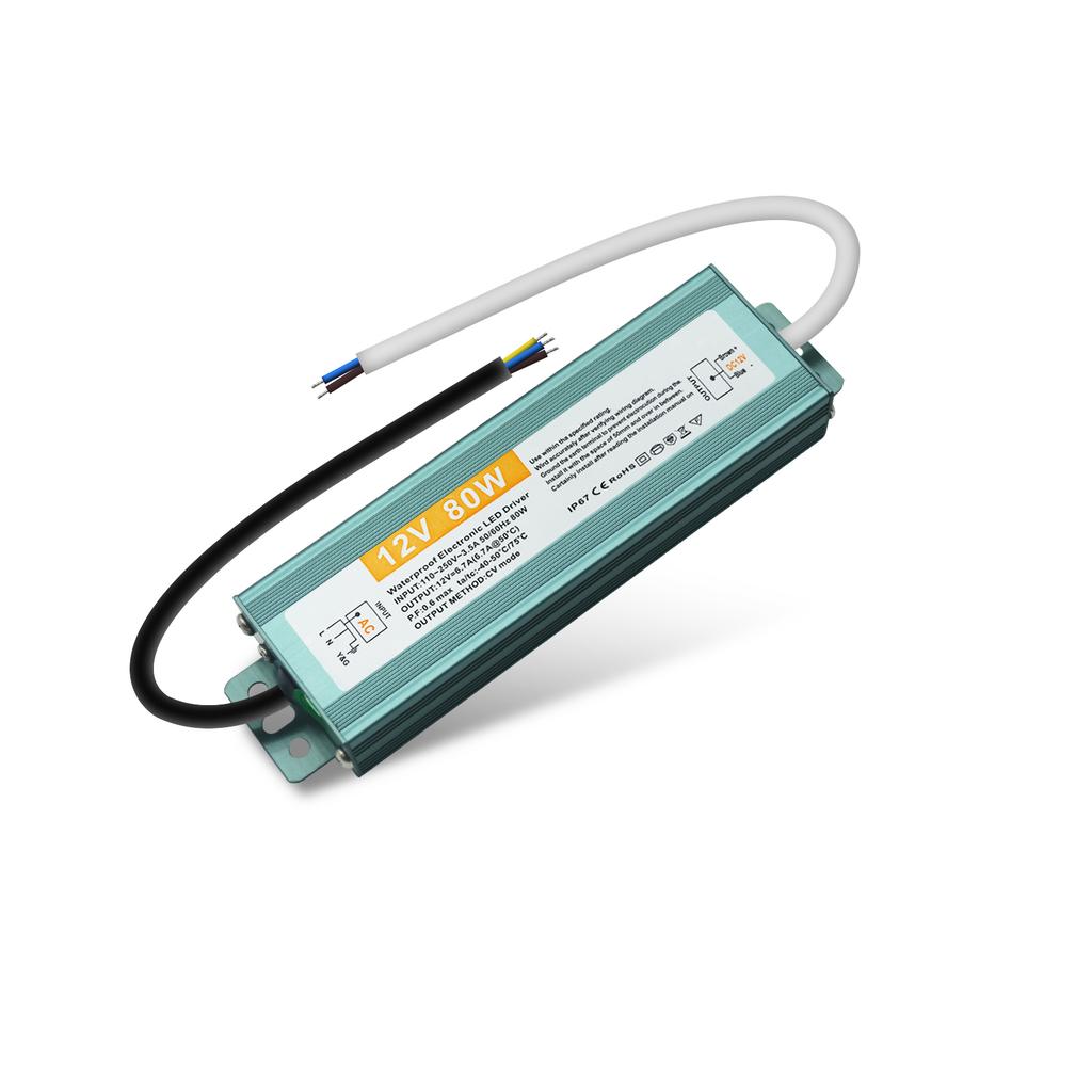 IP67 Waterproof Outdoor Use Lighting Transformers AC 110-250V To DC 12V 24V 60W 100W 150W 200W 300W 600W LED Driver Power Supply
