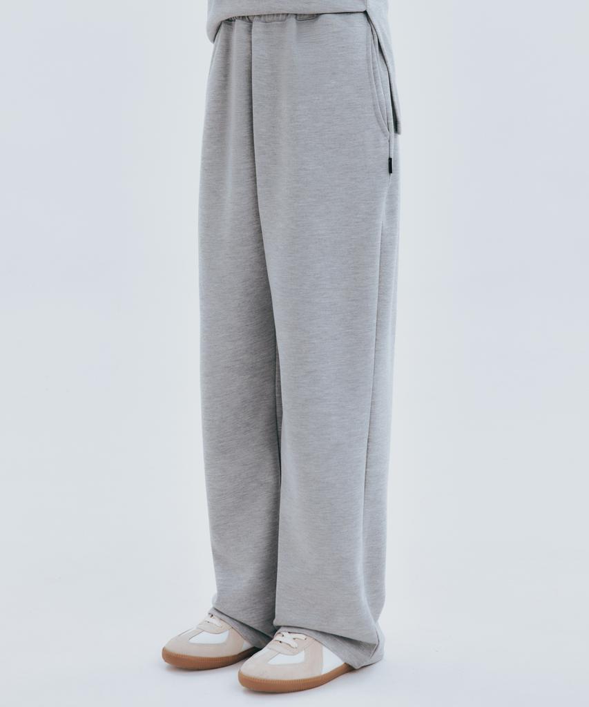 Deodeulimeo Cloud Homewear Wide Pants Melange Gray