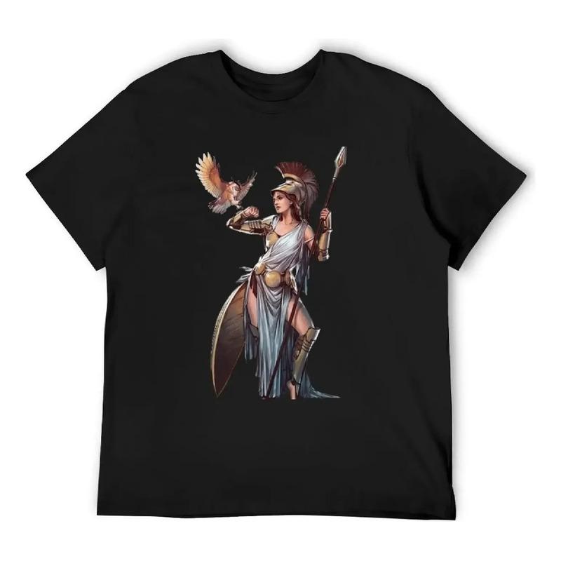 Camiseta De Diosa Griega De Atenea, Camiseta Personalizada, S