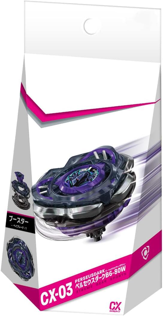 

Beyblade X Booster Perseus Dark CX-03 B6-80W [Authentic]