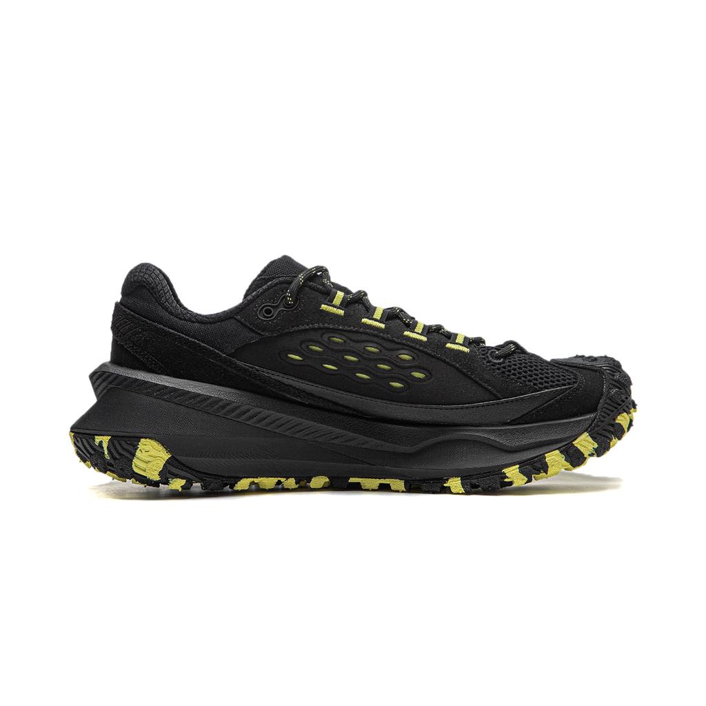 New LiNing Wear Resistant Low Top Running Shoes Unisex Black AZGU003-2