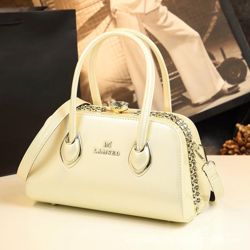 New Fashion Genuine Patent Leather Bag