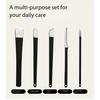 Professional Ingrown Toenail  Callus Remover Kit 8PC Stainless Steel Pedicure Tools for Hard Skin Care Nail Knife Blade
