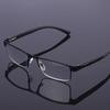 Men Titanium Alloy Reading Glasses Non Spherical 12 Layer Coated Lenses Eyeglasses Business Hyperopia Eyewear +1.0 To +4.0