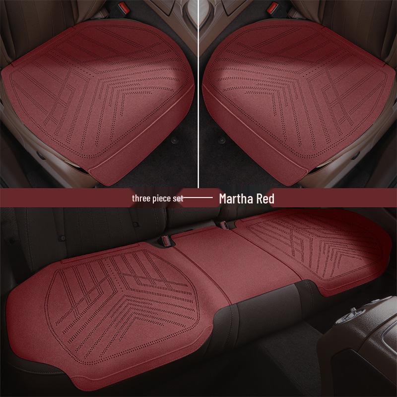 Cadillac Chevrolet Traverse Qijun Zhizai Accord Sylphy Haval Breathable Suede Semi-Surround Seat Cushion