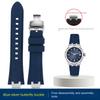 For Maurice Lacroix Aikon AI6008 AI6007 6038 AI6058 Watch Strap Modified Steel Adapter Quick Silicone Strap Rubber Men Watchband