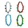Tinsel Xmas Necklace 7 Bulbs 85cm Length Light Up Xmas Necklace for Funny Sweater Party
