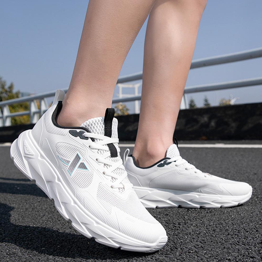 Xtep Fashion Versatile Comfortable Shock Absorbing Wear Resistant Support Low Top Casual Running Shoes Men sneaker White 875119110070-2