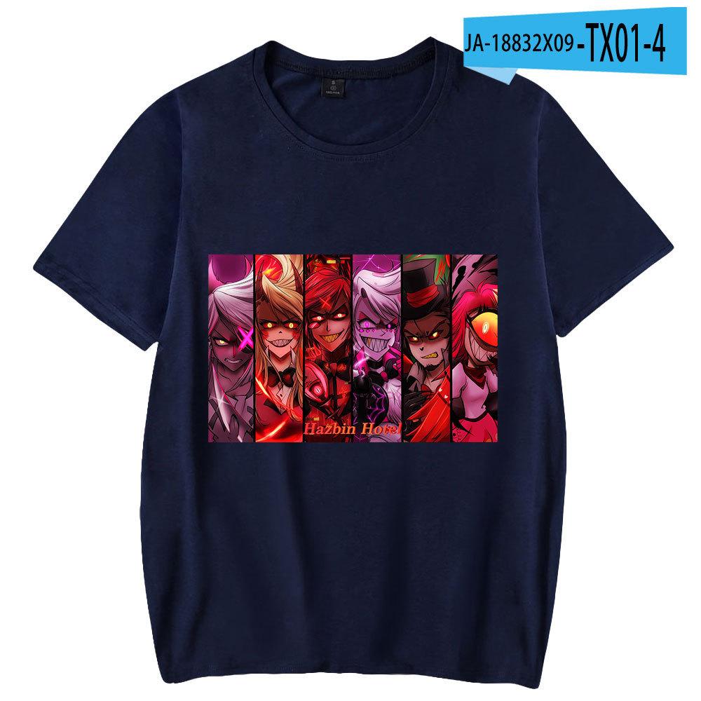 Tricou minunat pentru femei Tricou din bumbac de vară Cămașă imprimată pentru hoteluri Haine cu mânecă scurtă atât pentru bărbați, cât și pentru femei, cămăși Harajuku