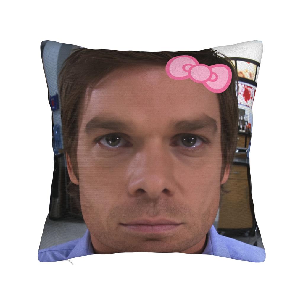 Federa Cuscino D-Dexter Morgan Design Copricuscino Per Soggiorno Letto Sedia Federe Carine Divertenti