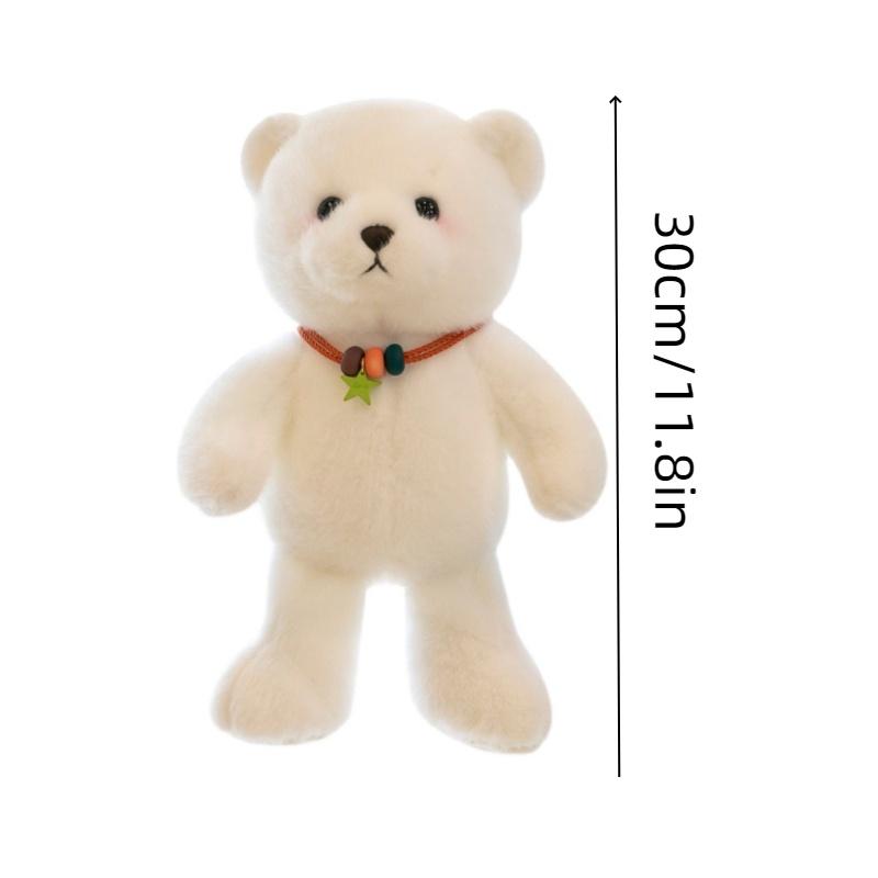 Lucky Teddy Bear Plush Toy For Girls Soft And Cuddly Stuffed Animal For Birthday Gift