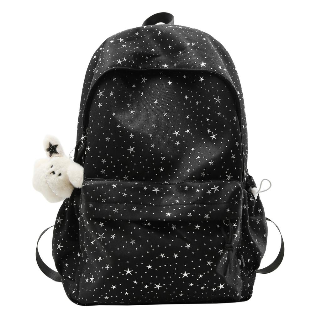 Schoolbag Japanese New Ins College Style Backpack Female Korean Gypsy Star Student Schoolbag Casual Versatile Travel Backpack