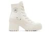 Chuck 70 De Luxe Wmns Converse Tacco Pelle High 'Egret' Donna A07127C