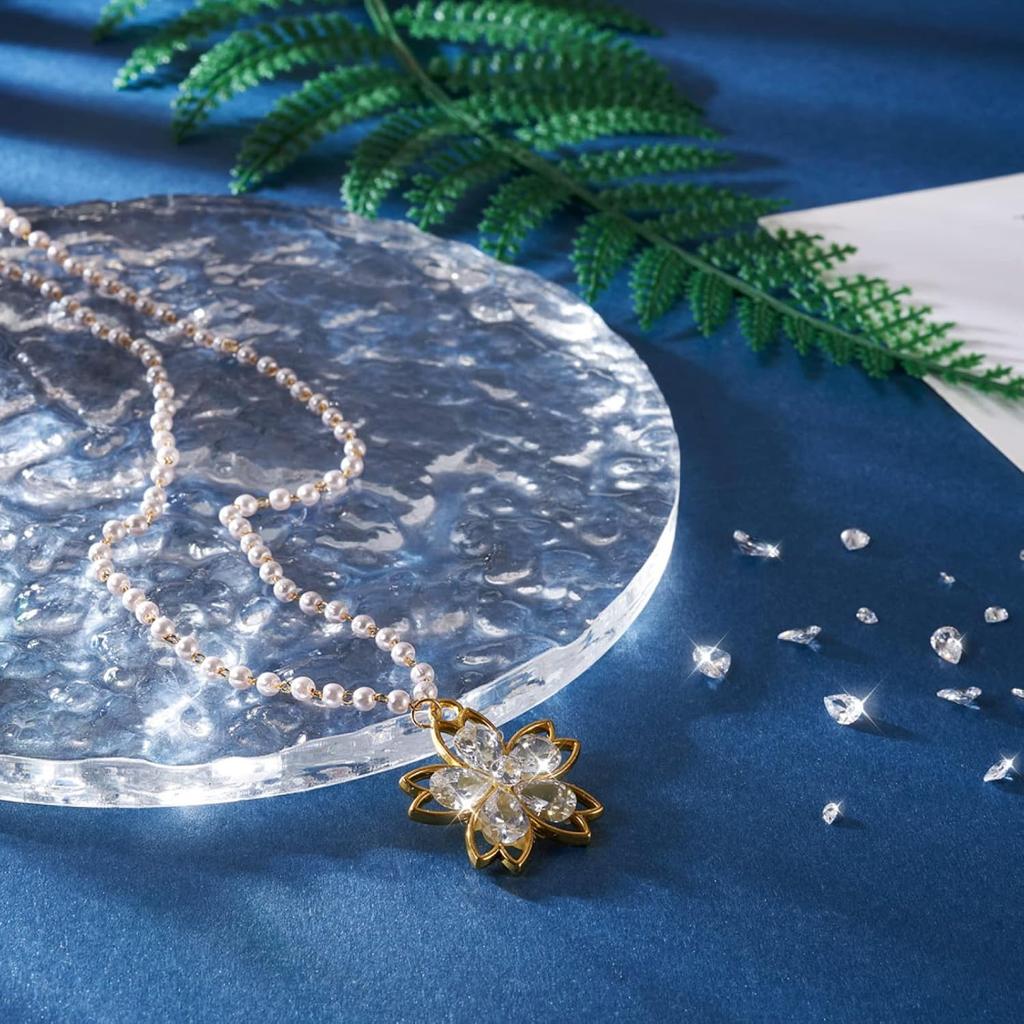 FASHEWELRY 315Pcs Faceted Cubic Zirconia Cabochons Transparent Imitation Diamond Beads Teardrop Shape Crystal Rhinestone Cabochon for DIY Jewelry