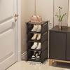 Shoe Rack Multi-layer Storage Rack Household Simple Door Entrance Indoor Dormitory Space Saving Small Apartment Shoe Cabinet