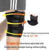 FASHNEX Neoprene Premium Knee Support Open Patella, Breathable Knee Cap Brace for Arthritis, Pain Relief, Sports for Men & Women - 1 Pair (Black)
