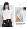 2025 Fall Women's Loose Short Sleeve Blouse - Chic, Casual & Stylish