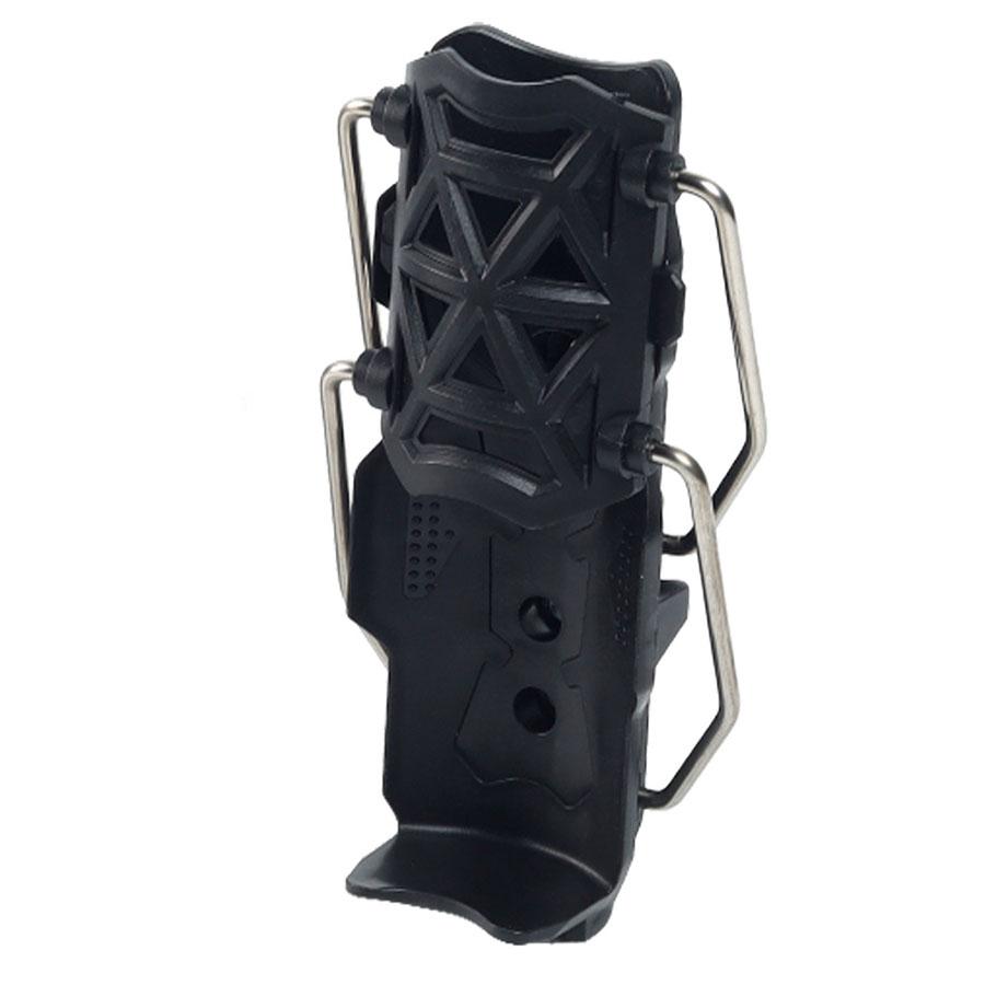 

Hollow Universal Rotating Cup Holder for Bikes E-Bikes Motorcycles, No-Drill Adaptive Riding Water Bottle Mount чёрный