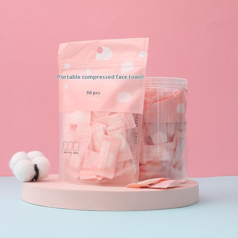 20/50 Stück Mini Komprimiertes Handtuch Einwegkapseln Handtücher Magische Gesichtspflege Tablette Outdoor Reise Tuch Wischtücher Papier Taschentuch