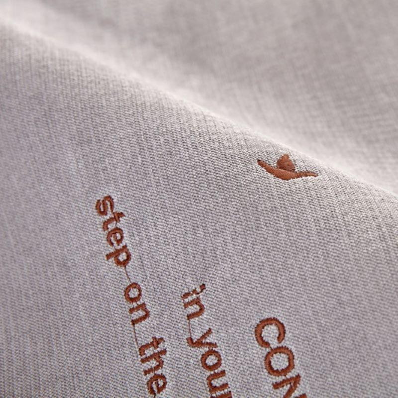 Синий серый однотонный чехол для дивана для собак и домашних животных — фото 4