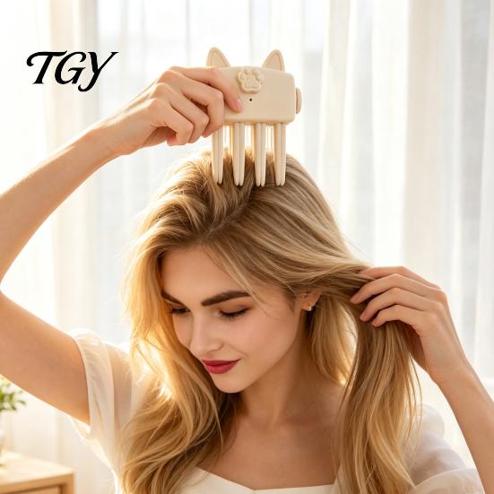 Rechargeable Hair Volumizing Tool 2Pcs Heated Volume Clip for Roots, Fine Fluffy Root Flat Hair, Cordless Lifter Comb with 2 Heat Settings