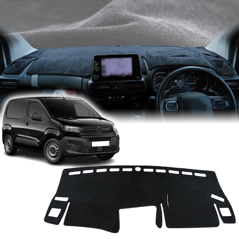 For Citroen Berlingo for Opel Combo Life for Peugeot Partner - Protective Carpet DashMat Sunshade Dashboard Cover Pad