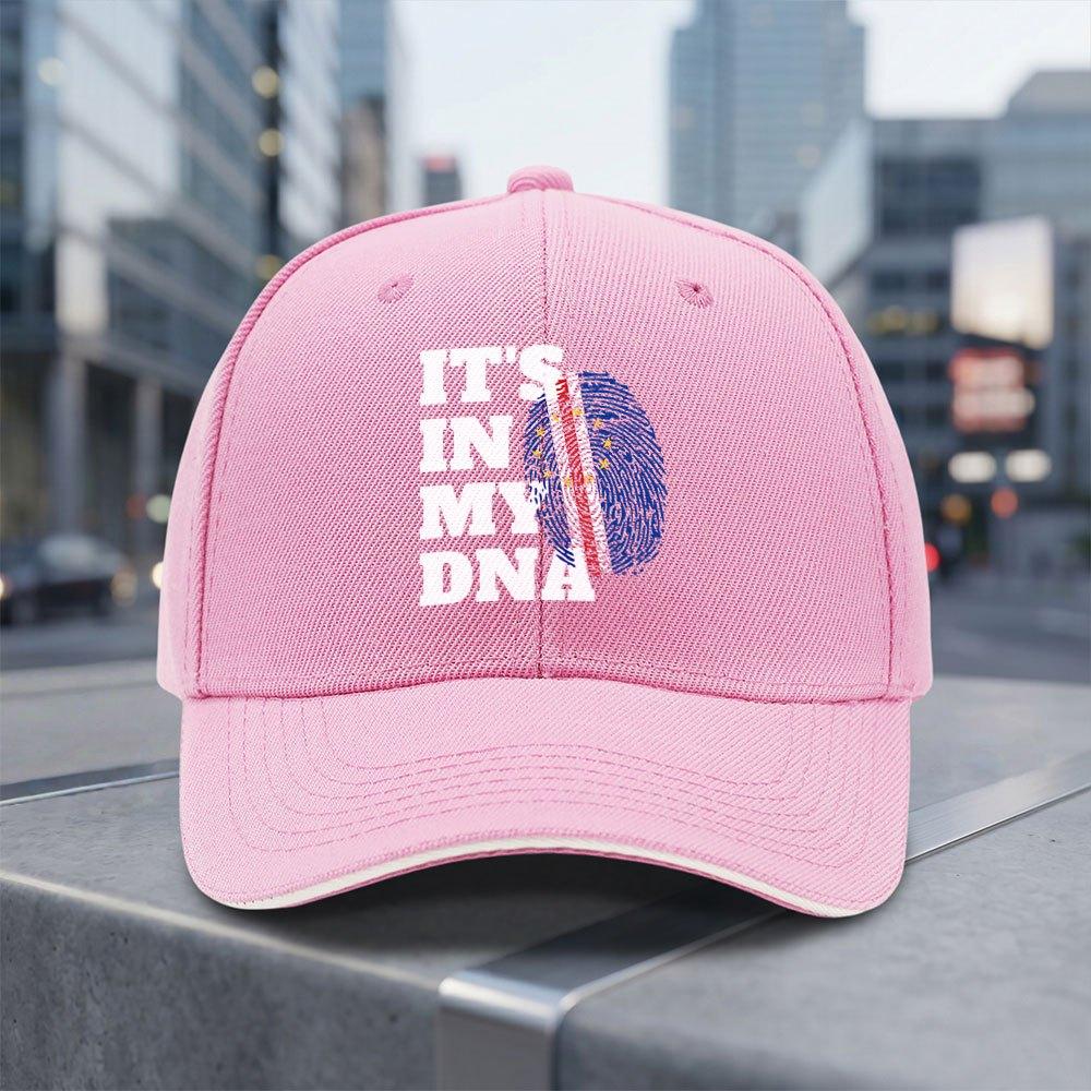 Its in My DNA Cape Verde Flag Adjustable Baseball Cap