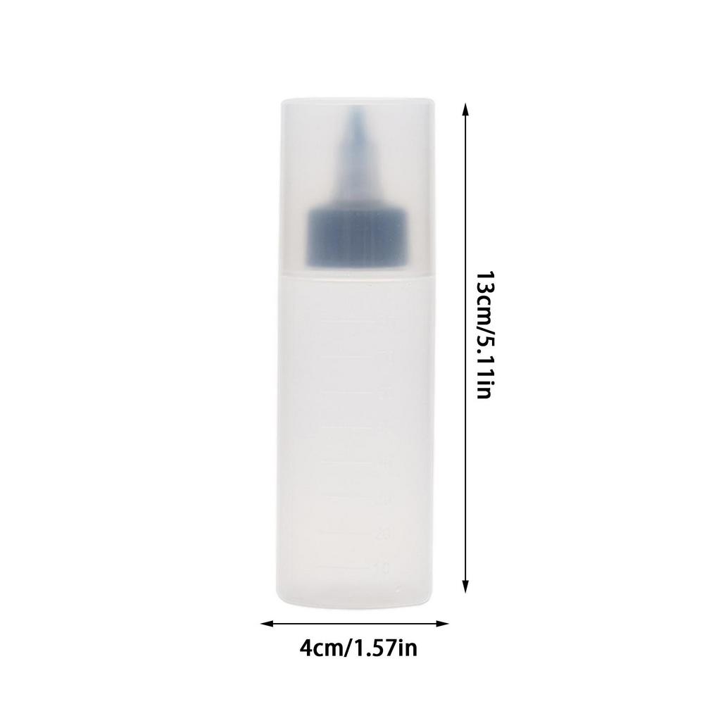 PP Pointed Mouth Squeeze Type Sauce Bottle Squeeze Condiment Bottles With Cap Lids Ketchup Sauces Olive Oil Bottles for camping