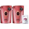 [Bulk Purchase] MACHERIE Moisture Shampoo EX Refill 380ml X 2 + Bonus (Moist and Cohesive) Damage Repair Shine Refill