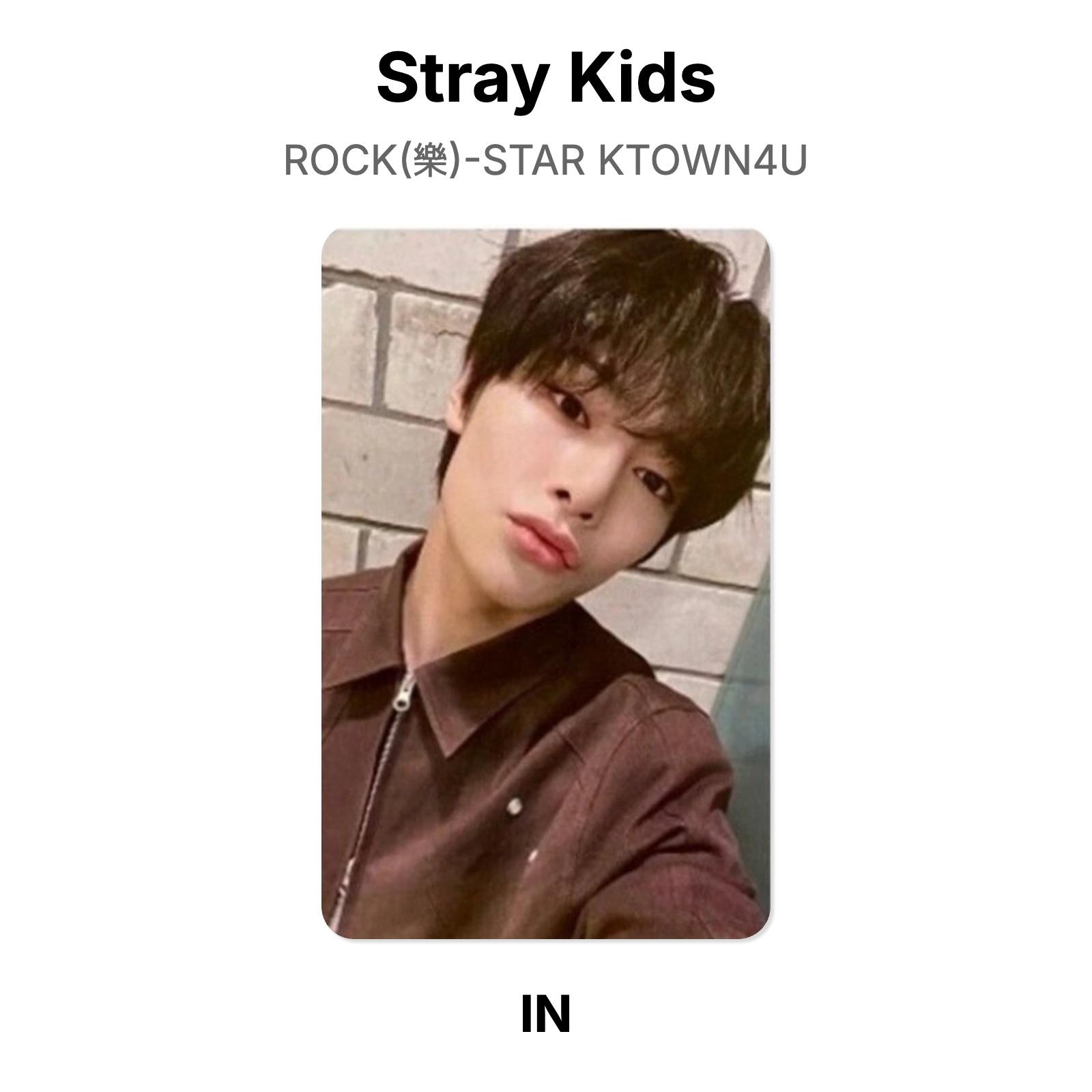 Stray Kids — рок!()-Официальная фотокарточка STAR KTOWN4U I.N