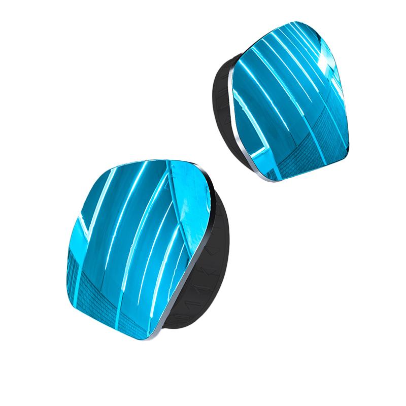 

Автомобильное мини-зеркало SEAMETAL, 2 шт., зеркала заднего вида для слепых зон, вращение на 360 градусов, широкий угол, выпуклое 2PCS чёрный