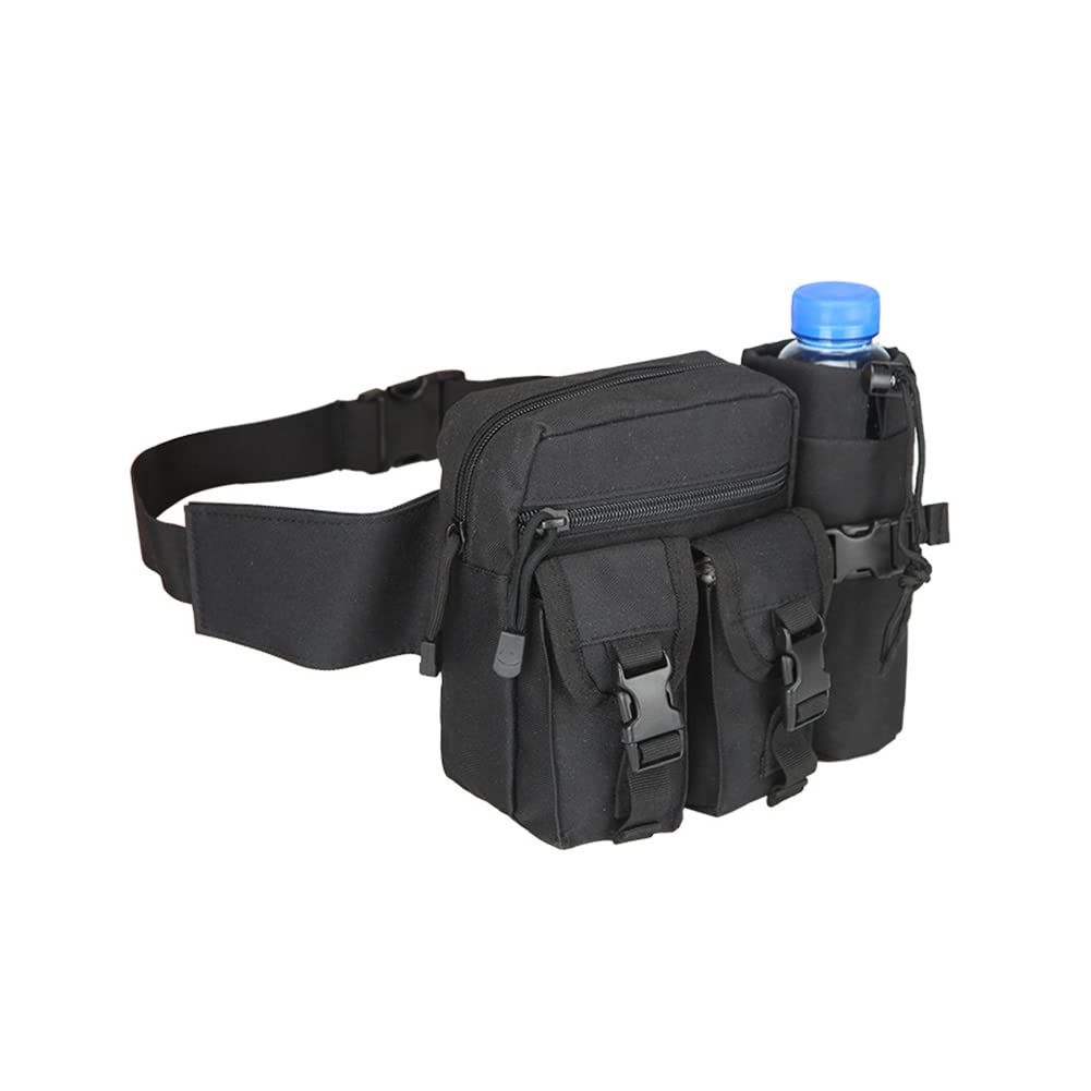 HARUMAKI Waist Military Vertical Large Body Adjustable Front Pocket for Shoulder Hip Perfect for and Other 4L Capacity 2-Way Bag, Multifunctional,