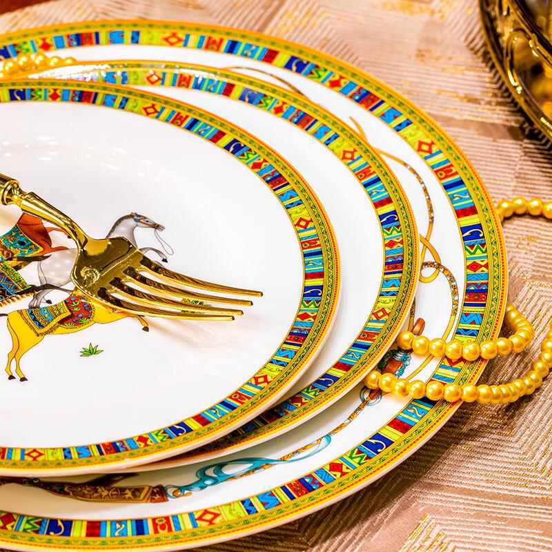 Jingdezhen Bone China 60-Piece Dinnerware Set