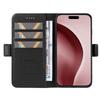 For iPhone 16 Pro Case Wallet Card Slots PU Leather Phone Cover