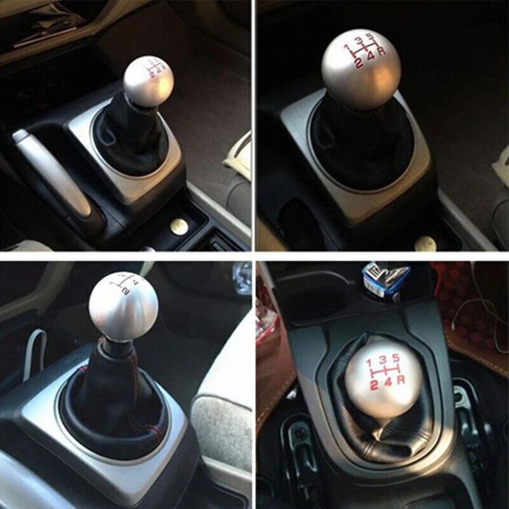 Practical Gear Shift Knob Parts Aluminum For Honda High Quality Replacement Silver 1pcs 5 Speed 5 Speed R Type