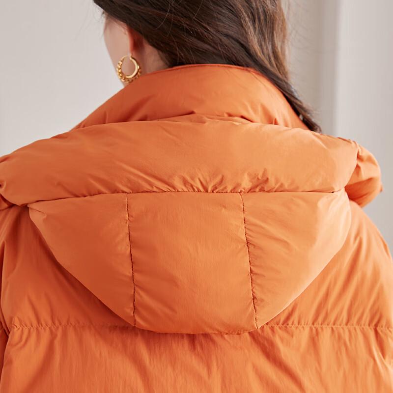 Fengxun Women's Winter Hooded Casual Down Jacket