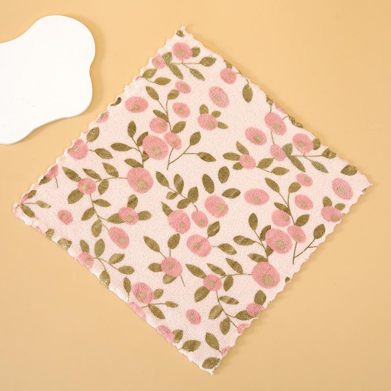 Kitchen Household Printed Absorbent and Easy-to-clean Towels