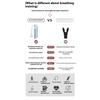 1Set Deep Breathing Dumbbel Breathing Exercise Device Abdominal Muscle Trainer For Women Men Adult Lung Capacity Training Device