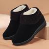 Women's Winter Fleece-Lined Non-Slip Snow Boots for Elderly