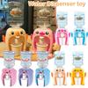 Children's Mini Water Dispenser Toy Fun Yellow Duck Play Machine Beverage Baby House Educationa I5O2