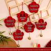 Creative Double Happiness Wedding Door Handle Ornament - Room Decoration Pendant for Bedroom.