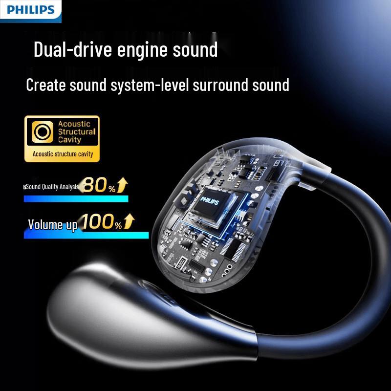 Philips TAT2769 Open-Ear Sport Bluetooth Headphones