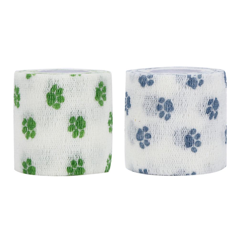 Buy Self Adhesive Pet Bandage Breathable NOn Woven Cats Dogs Injury