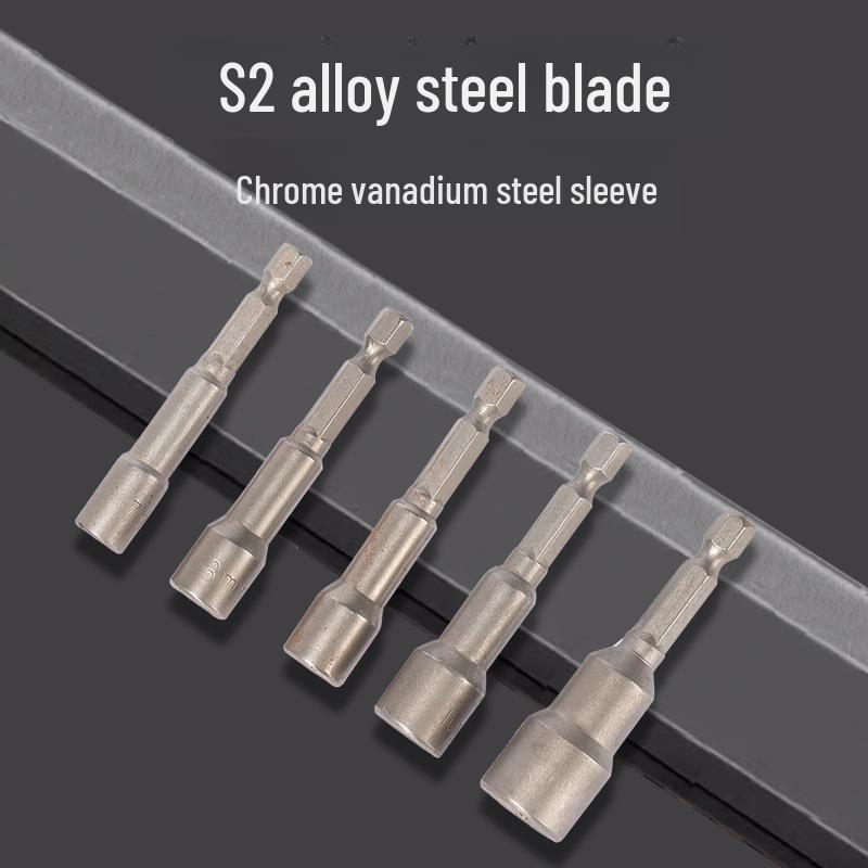 Magnetischer Sechskant-Handbohrersatz aus hochhartem S2-Legierungsstahl