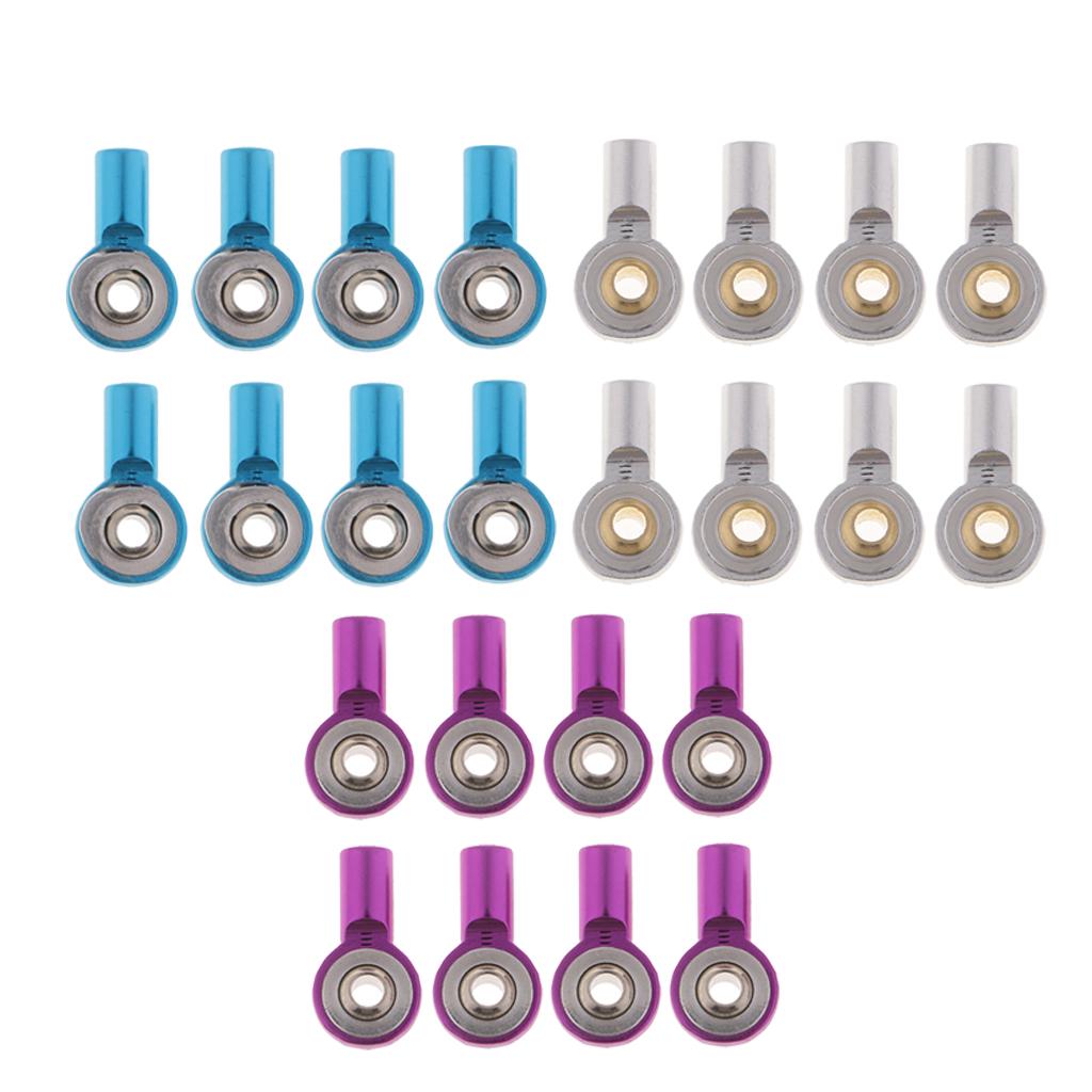 8pcs Steering Tie Rod Ball Joint for 1/10 RC Redcat HSP HPI Axial