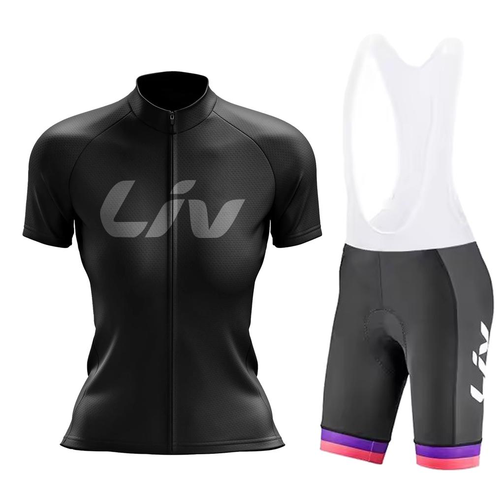 2026 Summer Breathable Cycling Suit Set Sports Suit Summer Cycling Top Cycling Pants Sponge Cushion Cycling Bib Quick Drying New Cycling Jersey